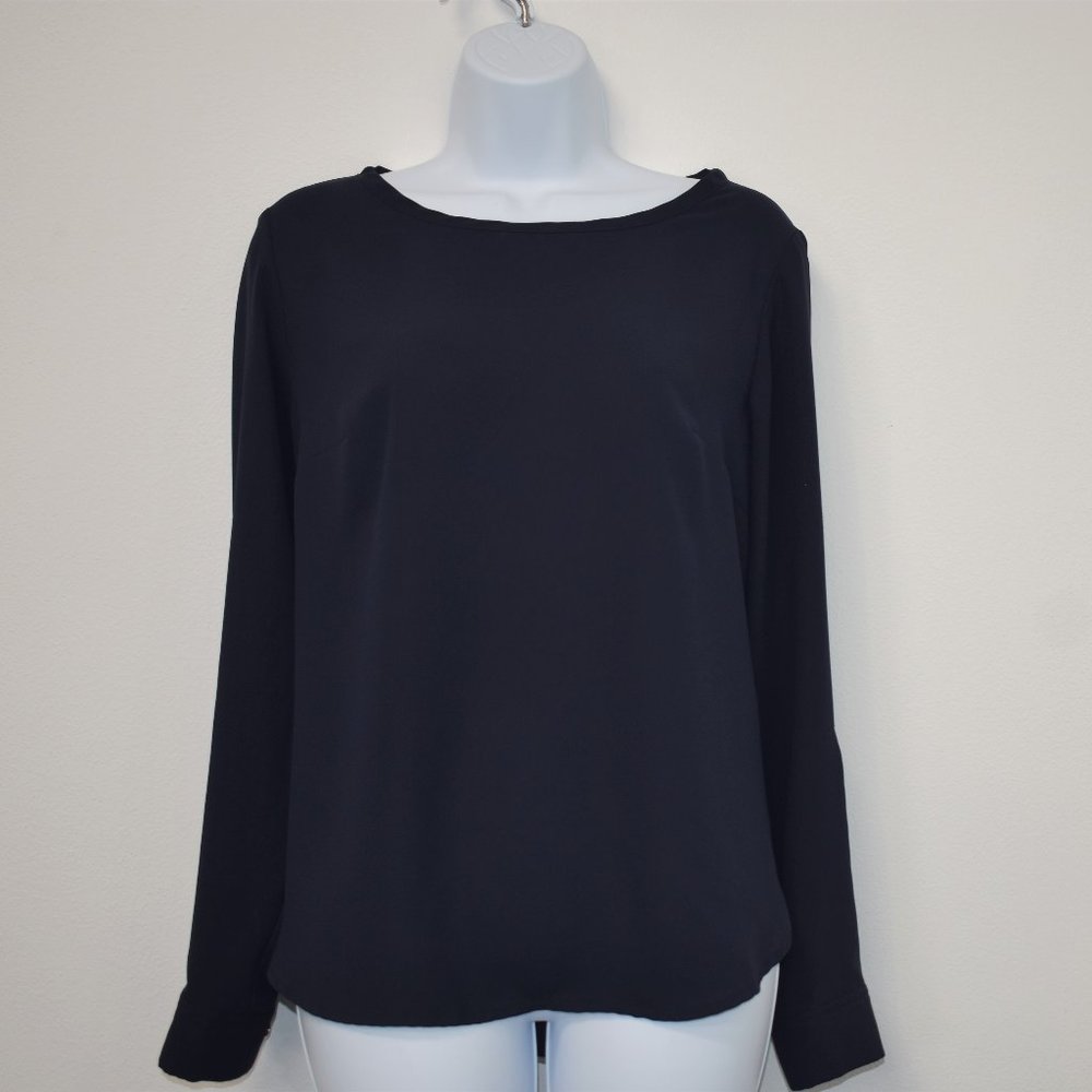 Women's Nine West Navy Blue Blouse Size Medium
